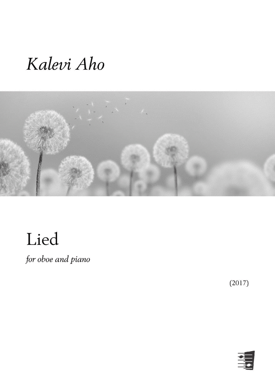Lied for oboe and piano Piano Accompaniment scores gallery preview page 1