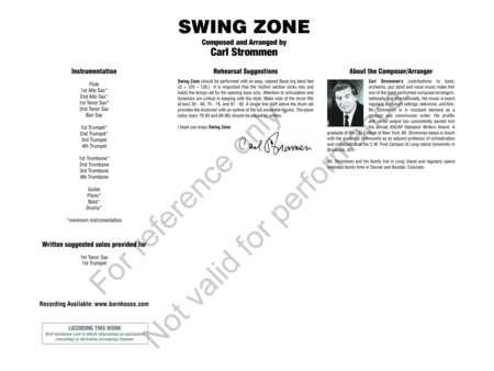 Swing Zone image number null