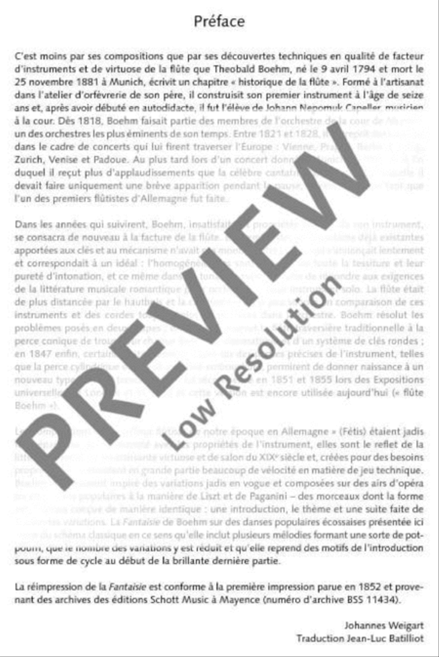 Fantaisie sur des airs écossais Flute scores gallery preview page 6
