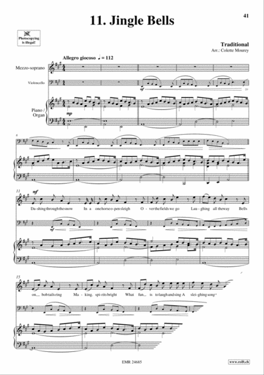 20 Greatest Christmas Songs Vol. 2 Cello scores gallery preview page 3