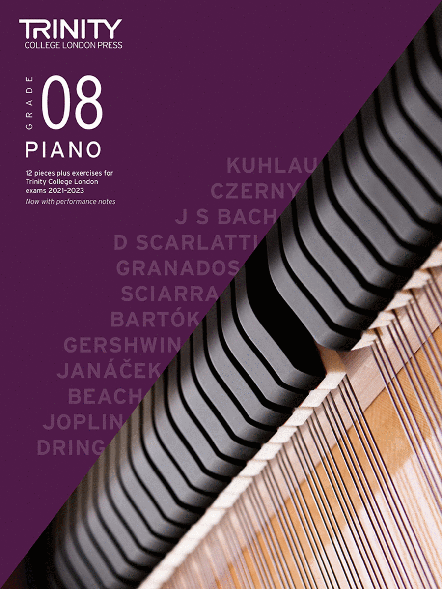 Piano Exam Pieces Plus Exercises 2021-2023: Grade 8 Piano Method scores gallery preview page 1