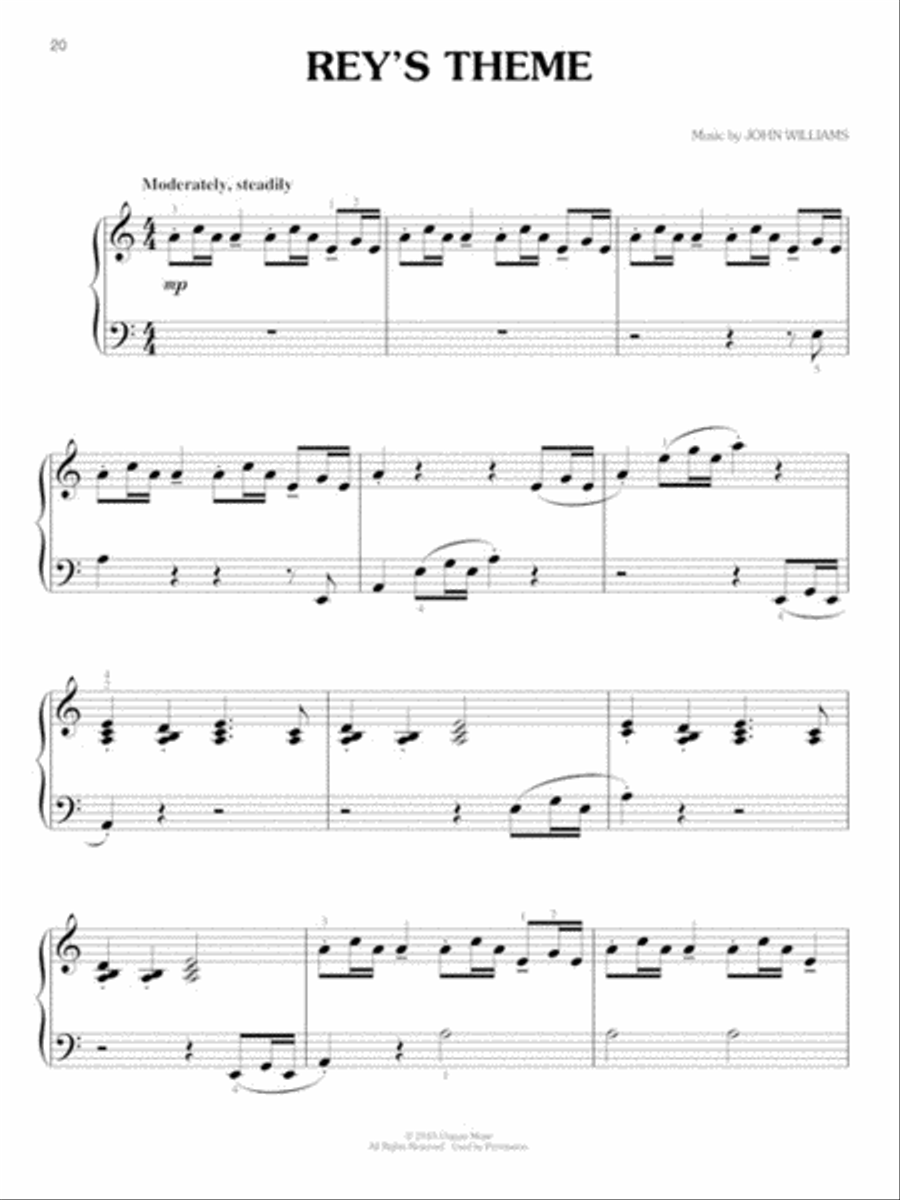 Star Wars: Episode VII - The Force Awakens Easy Piano scores gallery preview page 5
