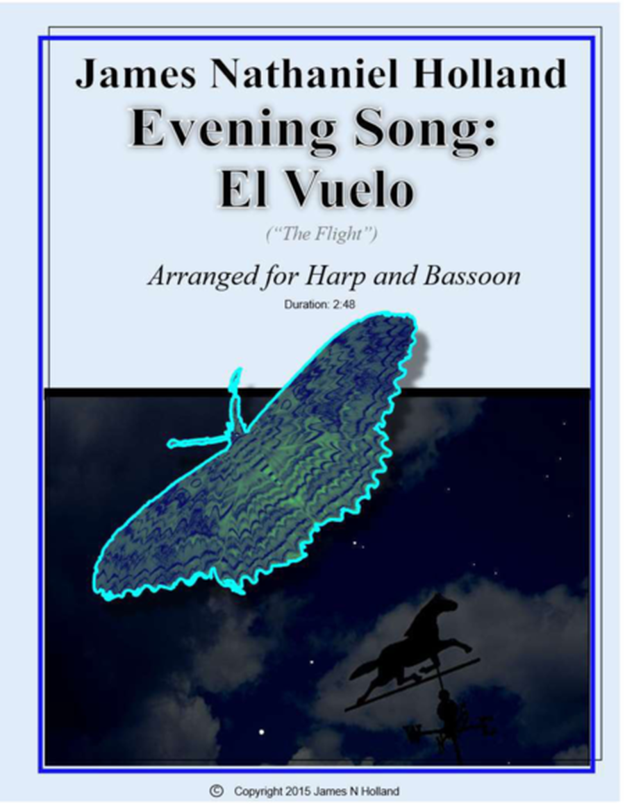 El Vuelo The Flight Lullaby for Harp and Bassoon image number null