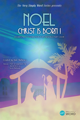 Book cover for Noel, Christ Is Born! - Accompaniment CD (Split)