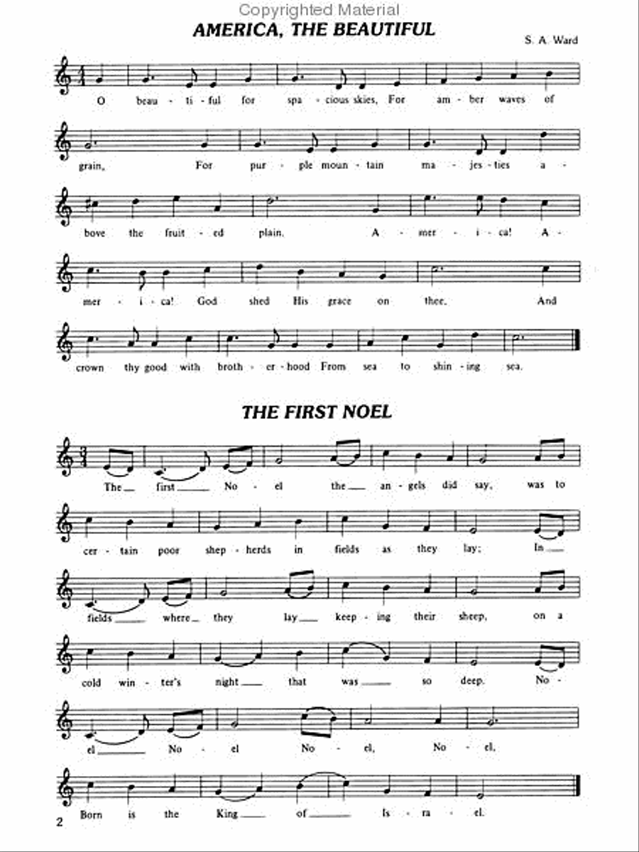 Alfred's Very First Tonechime Arrangements Handbell Choir scores gallery preview page 20