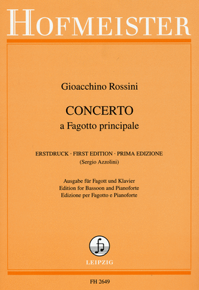 Book cover for Konzert fur Fagott und Orchester / KlA