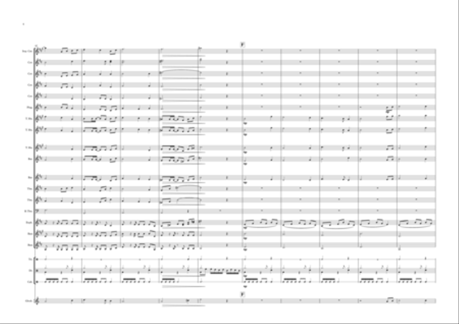 Inuyasha Ost Brass Band scores gallery preview page 4