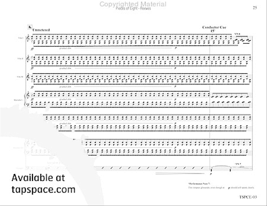 Pieces of Eight Percussion Ensemble scores gallery preview page 28