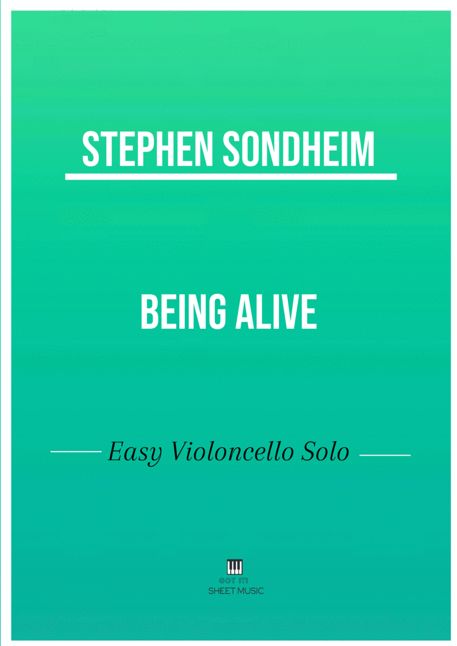Being Alive Being Alive Small Ensemble scores gallery preview page 1
