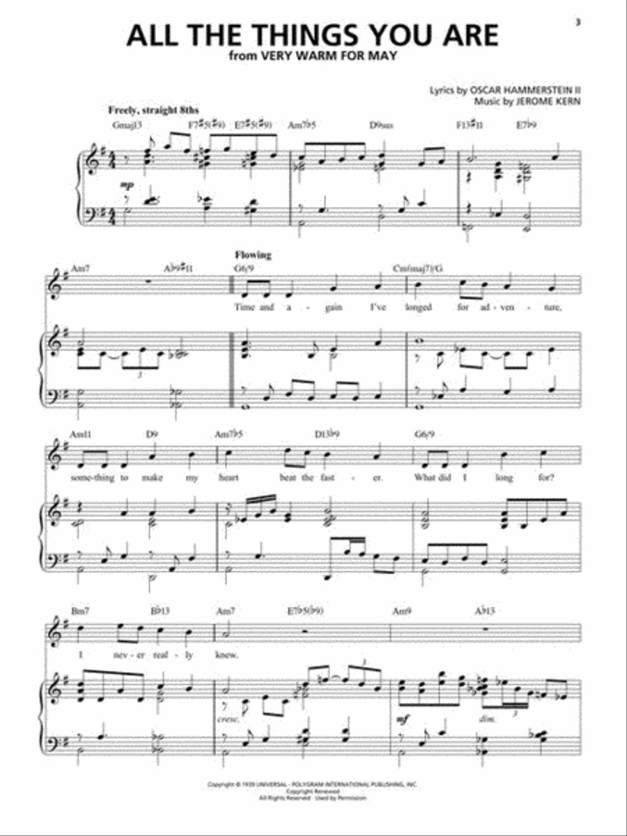 Classic Standards High Voice scores gallery preview page 5