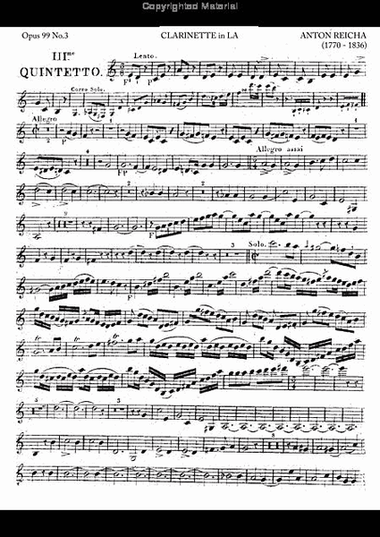 Wind Quintet, Op. 99, No. 3 image number null