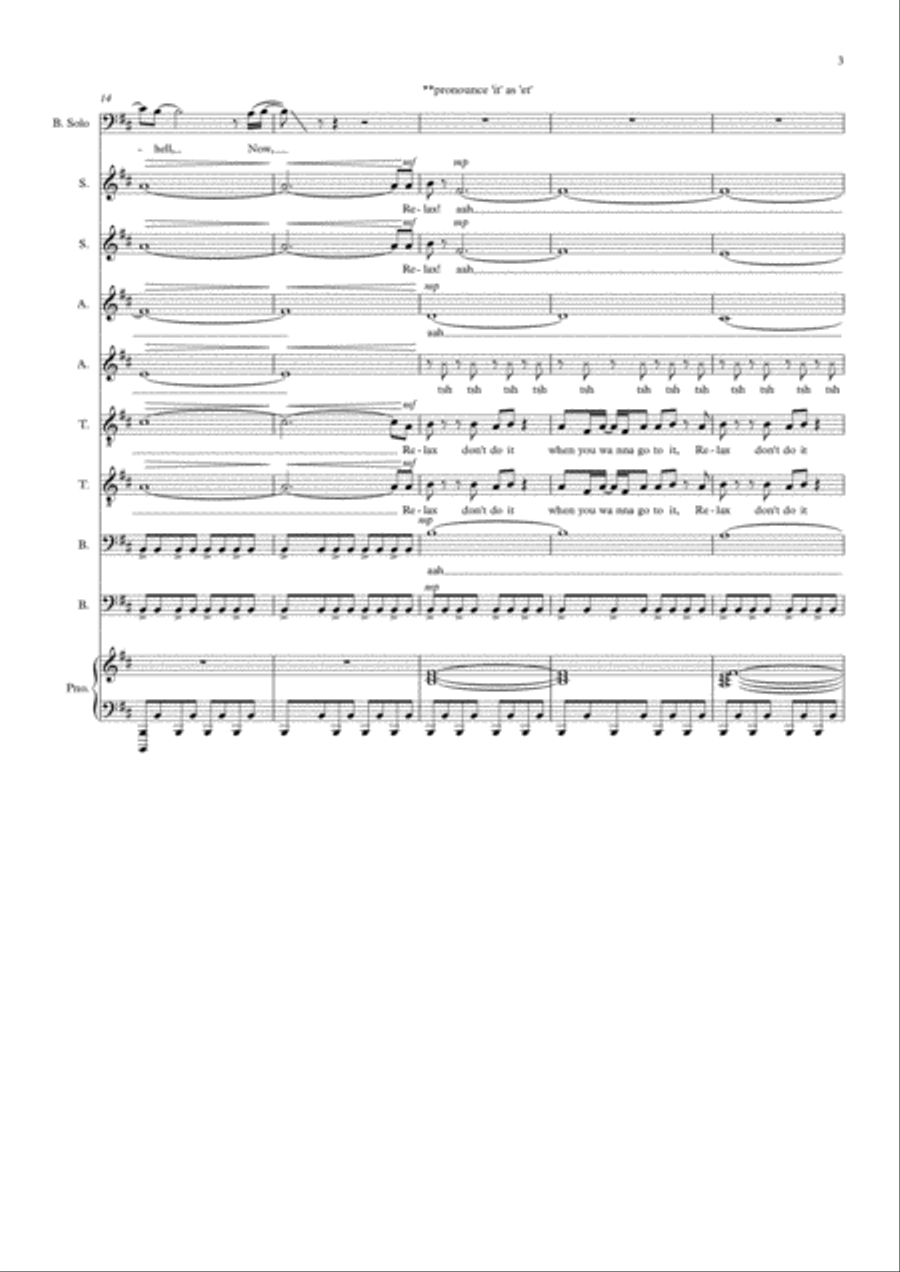 Relax 4-Part scores gallery preview page 3