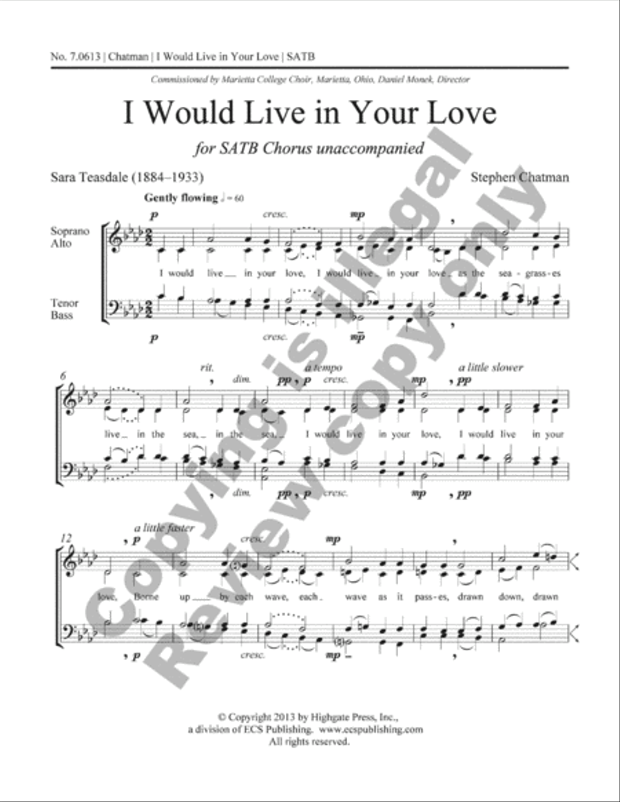 <br>Sheet music extract