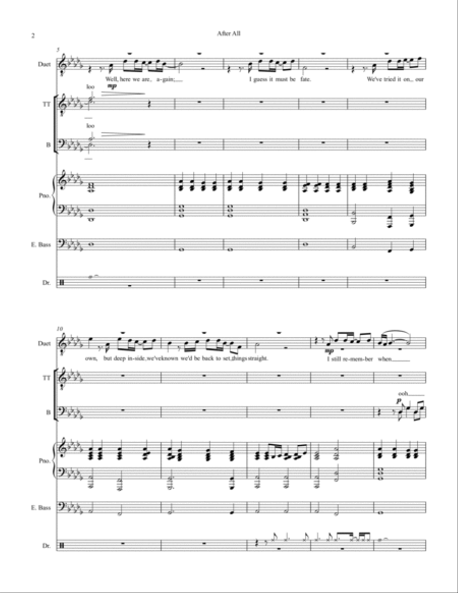 After All Small Ensemble scores gallery preview page 2