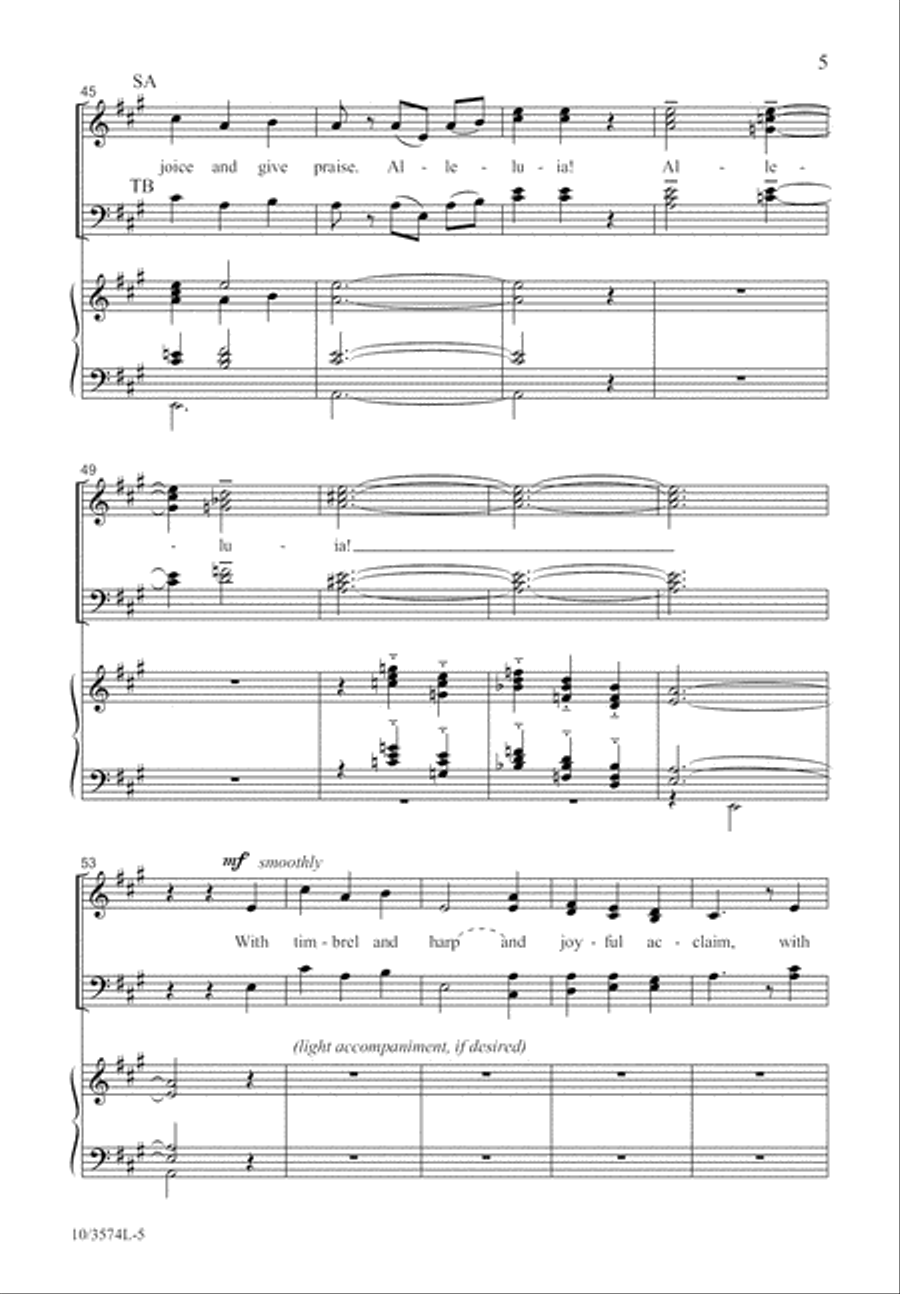Laudate Dominum Divisi scores gallery preview page 6