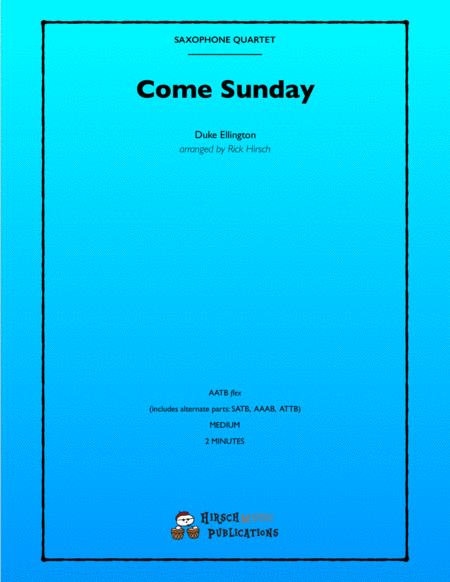 Come Sunday (Duke Ellington) image number null