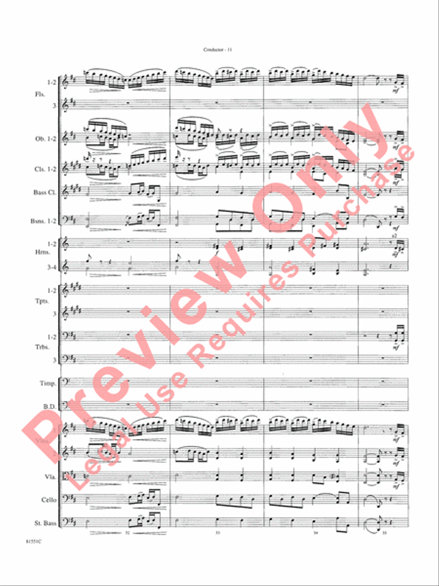 Toccata Full Orchestra scores gallery preview page 14