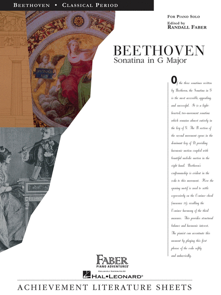 Beethoven, Sonatina in G Major
