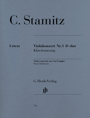 Book cover for Viola Concerto No. 1 D Major