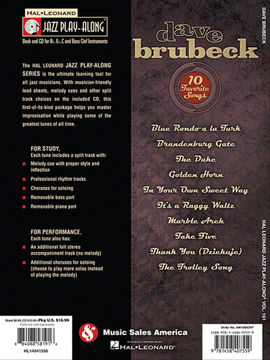 Dave Brubeck C Instrument scores gallery preview page 2