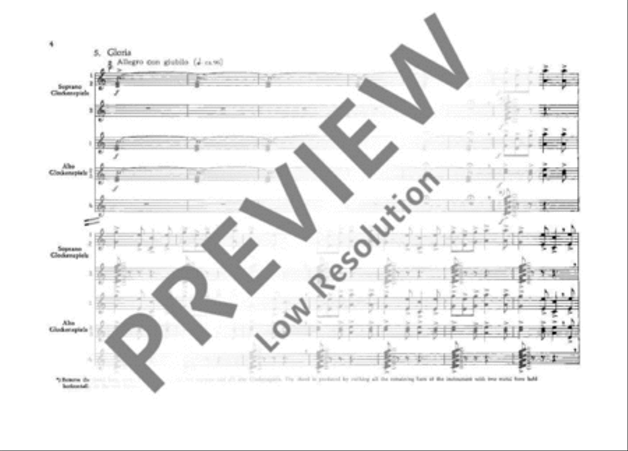 The Christmas Story Glockenspiel scores gallery preview page 5