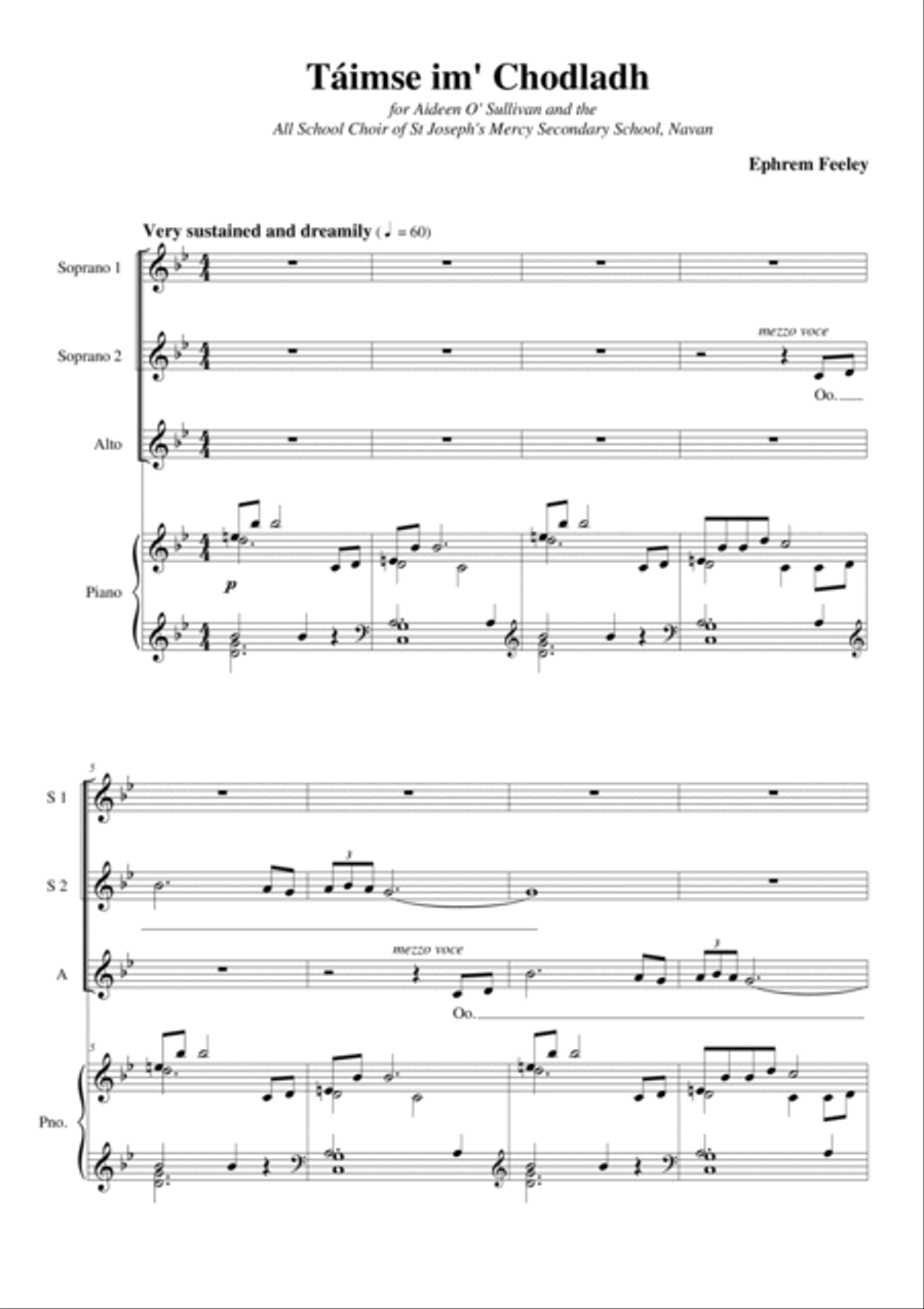 Táimse im' Chodladh SSA scores gallery preview page 2