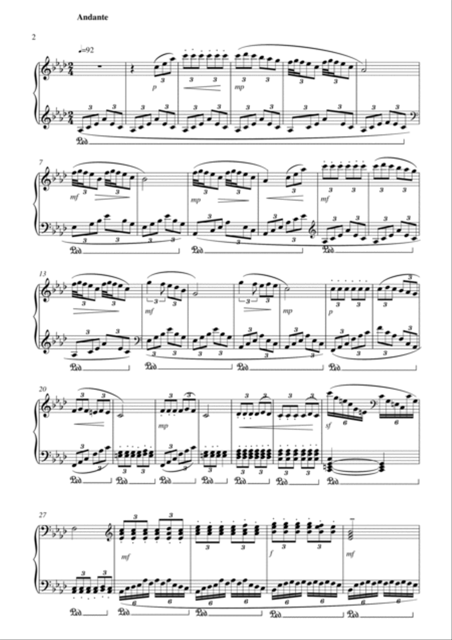 Serenada Serenada Piano Solo scores gallery preview page 2