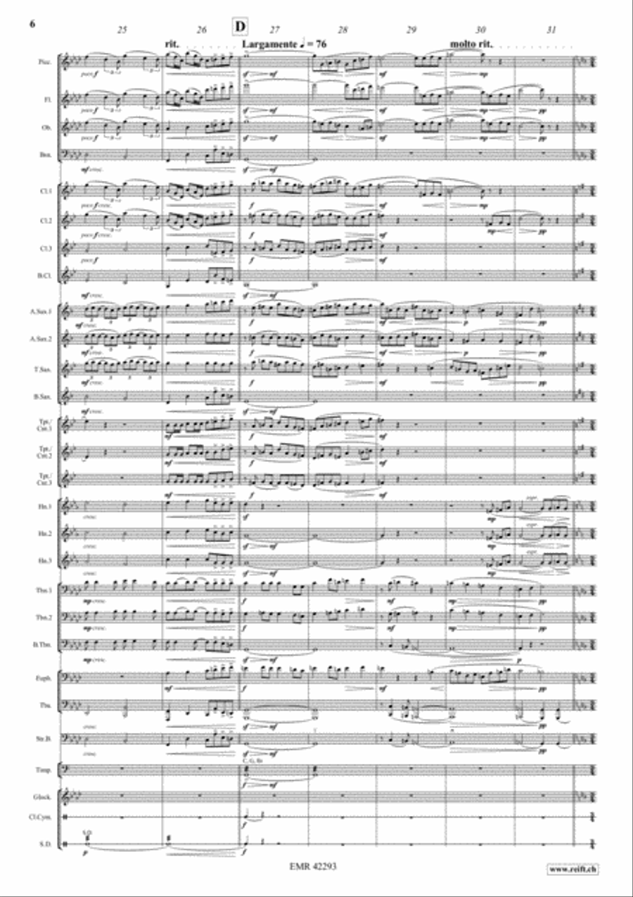 Il Gattopardo Concert Band scores gallery preview page 6
