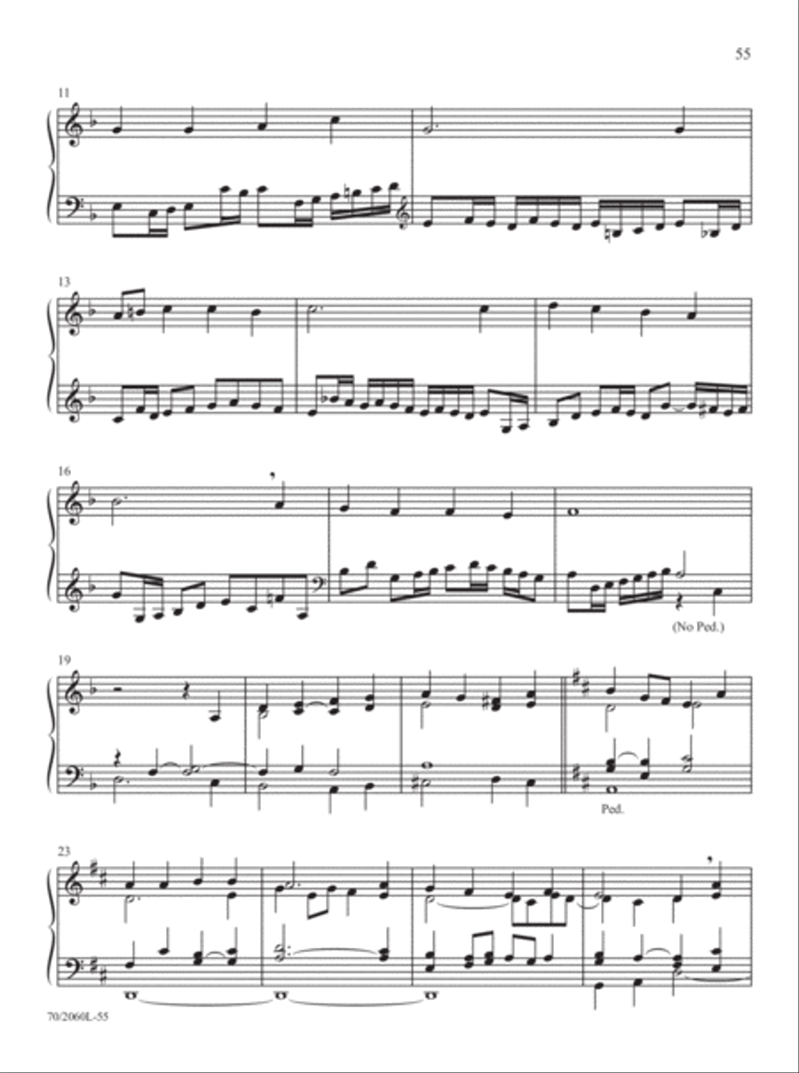 Easy Organ Library, Vol. 62 Organ Solo scores gallery preview page 34