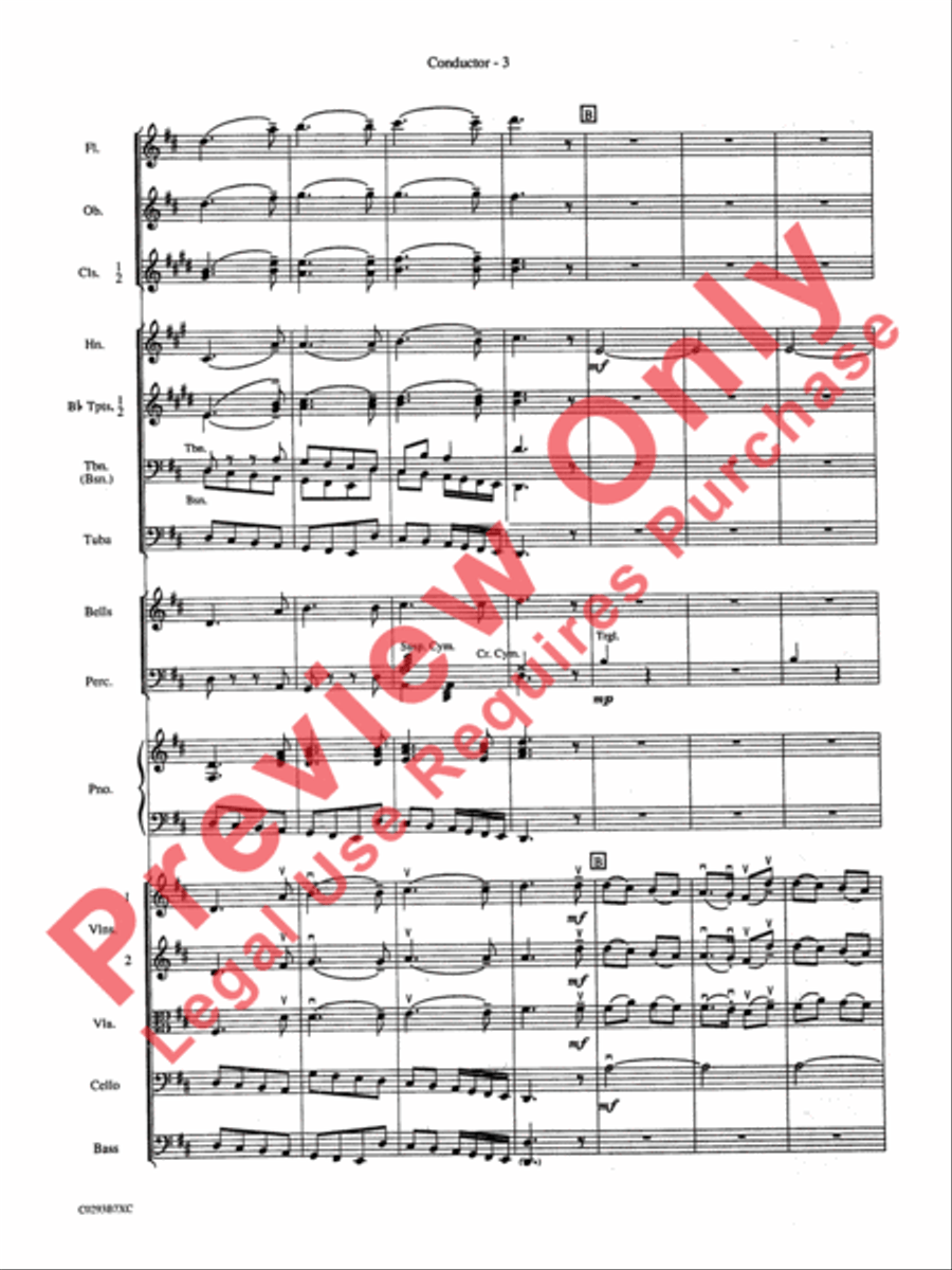 Christmas Sing-a-Long Full Orchestra scores gallery preview page 6