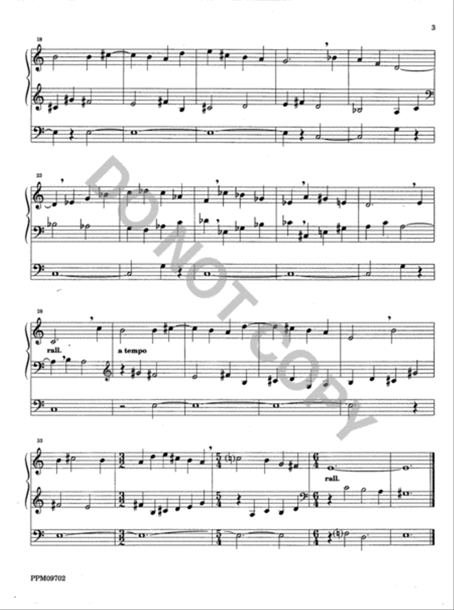 Twelve Organ Trios Twelve Organ Trios Organ scores gallery preview page 3