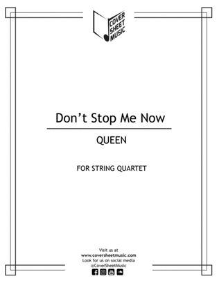 Book cover for Don't Stop Me Now