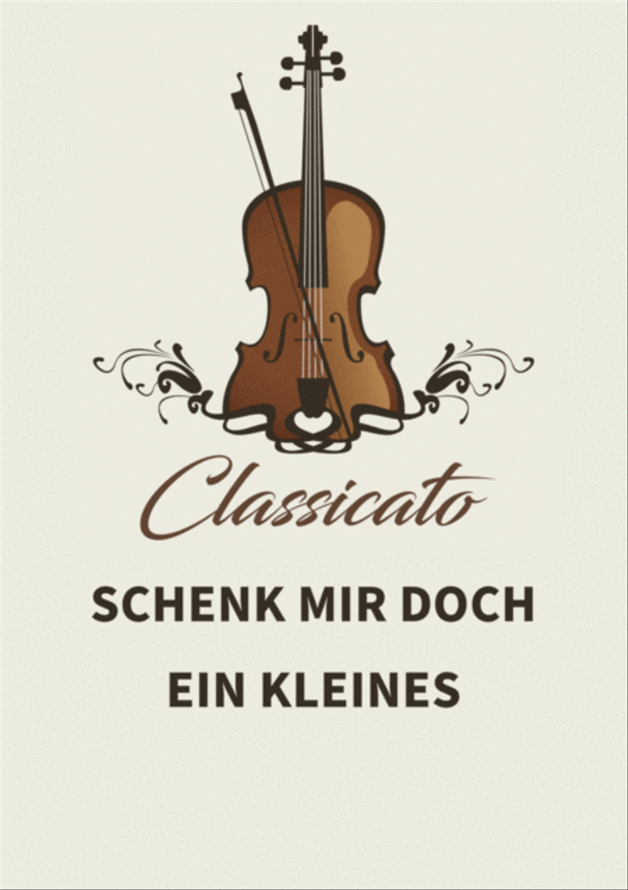 Schenk mir doch ein kleines bisschen Liebe Piano scores gallery preview page 1