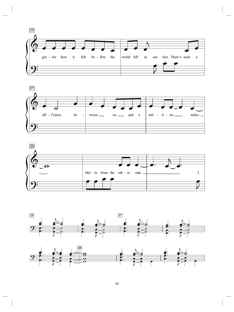 Hello Piano scores gallery preview page 3