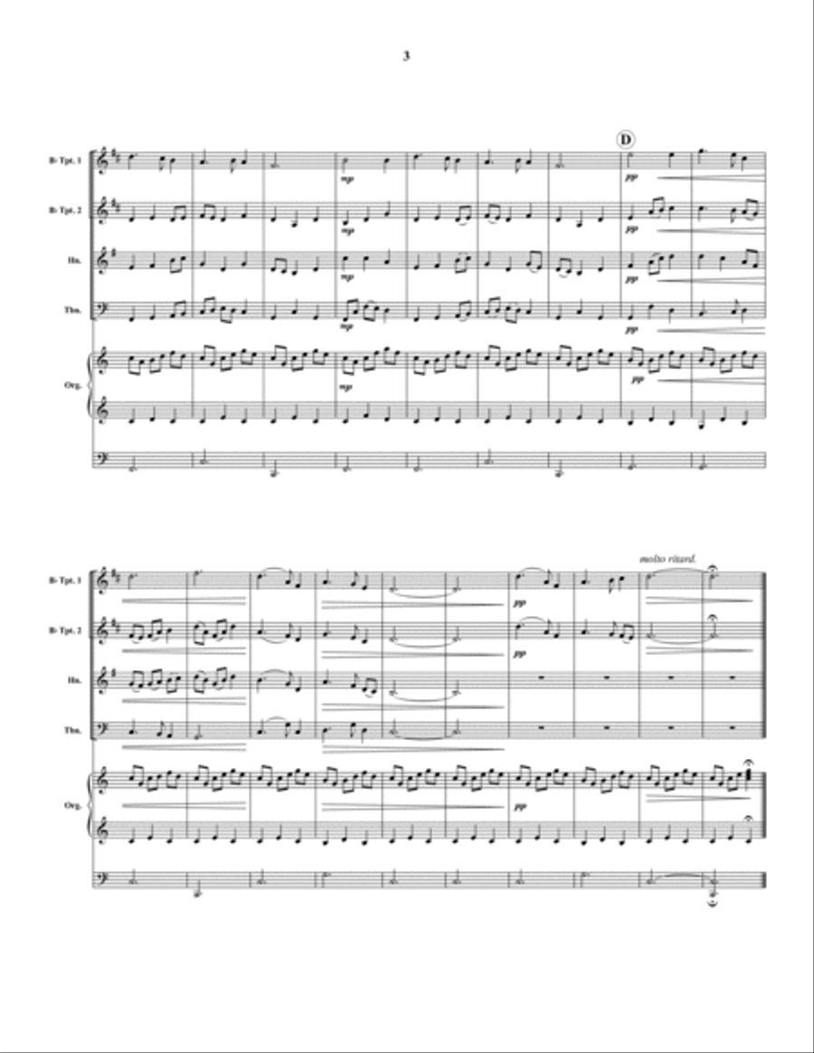 Stille Nacht Organ scores gallery preview page 3