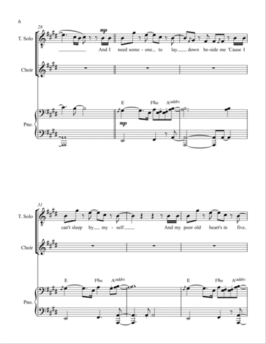 Only You Voice scores gallery preview page 6