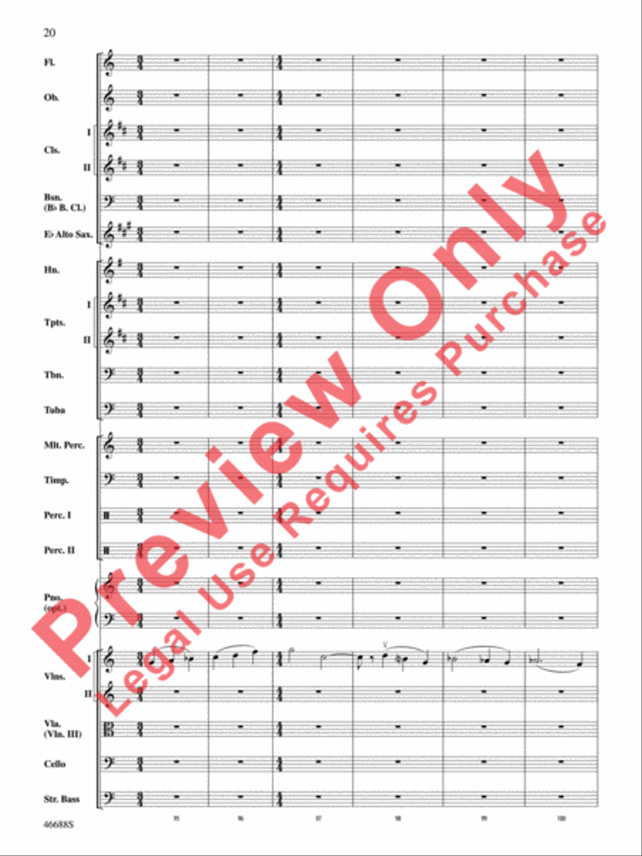 Russian Christmas Music Full Orchestra scores gallery preview page 21