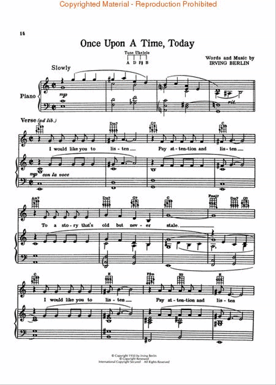 Call Me Madam Piano, Vocal, Guitar scores gallery preview page 4