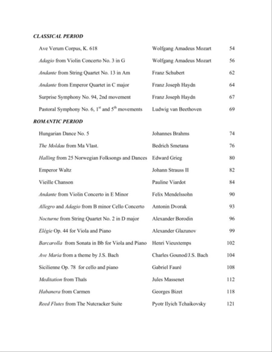 Piano Accompaniment String Sampler Sheet Music Piano Solo scores gallery preview page 5
