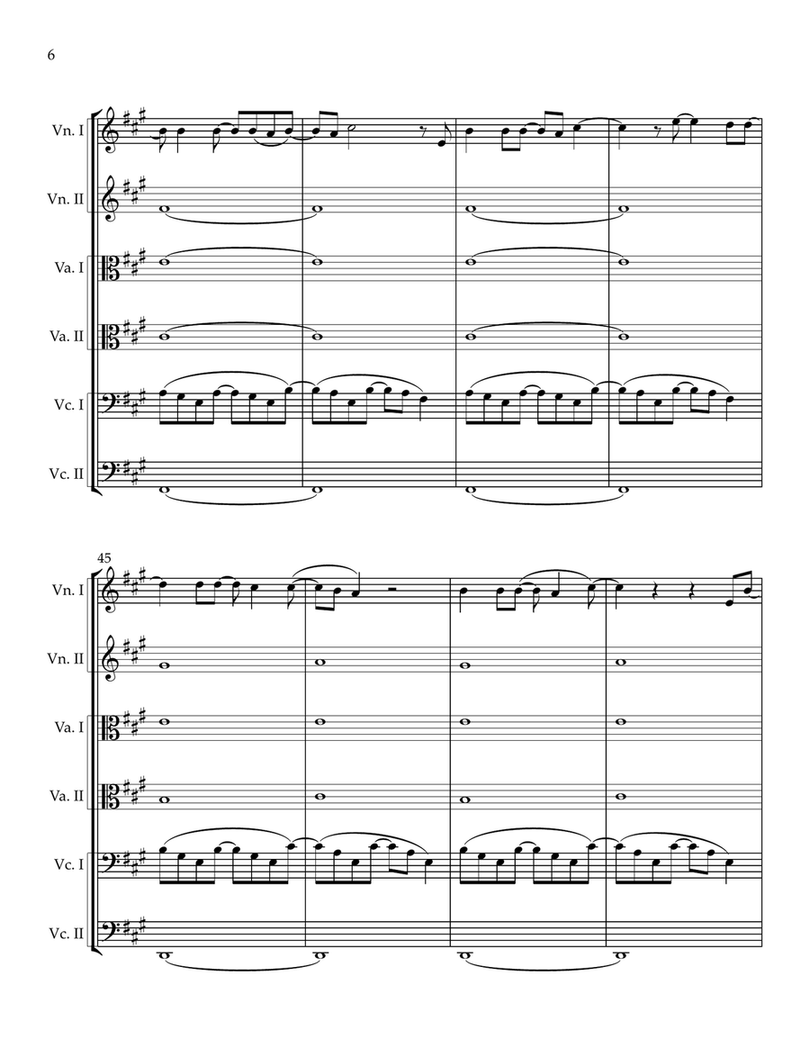 Sailing Sailing Cello scores gallery preview page 6