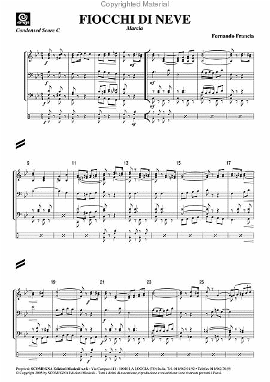Red Book Vol. 1 - 24 Marches Marching Band scores gallery preview page 14