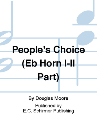 People's Choice (Eb Horn I-II Part)