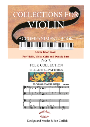 Folk Collection: Collections for Violin Volume 7 - ACCOMPANIMENT