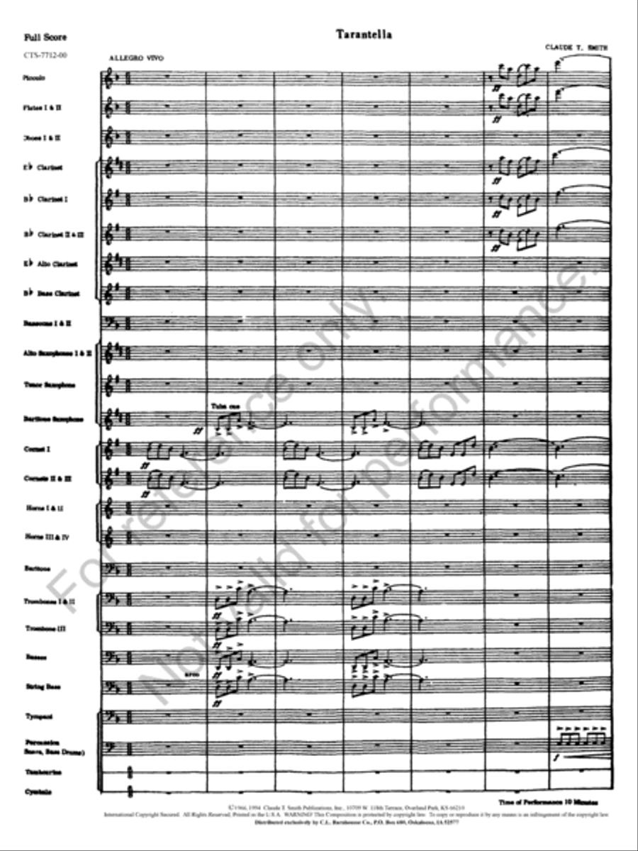 Incidental Suite Concert Band scores gallery preview page 2