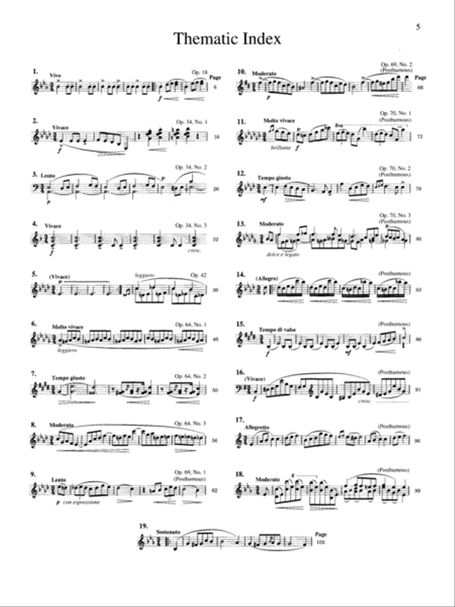 Waltzes for the Piano - Complete