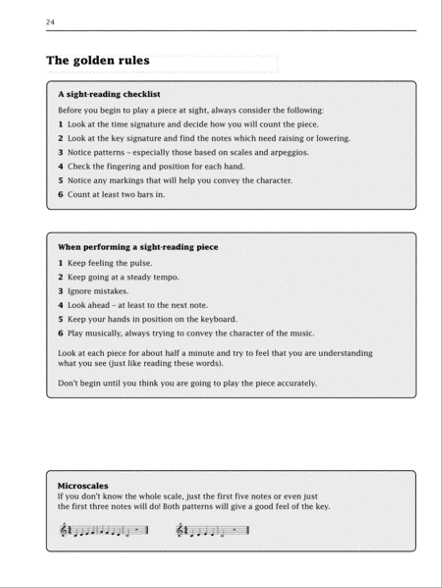Improve Your Sight-reading! Trinity Piano, Grade 1 Piano Method scores gallery preview page 4