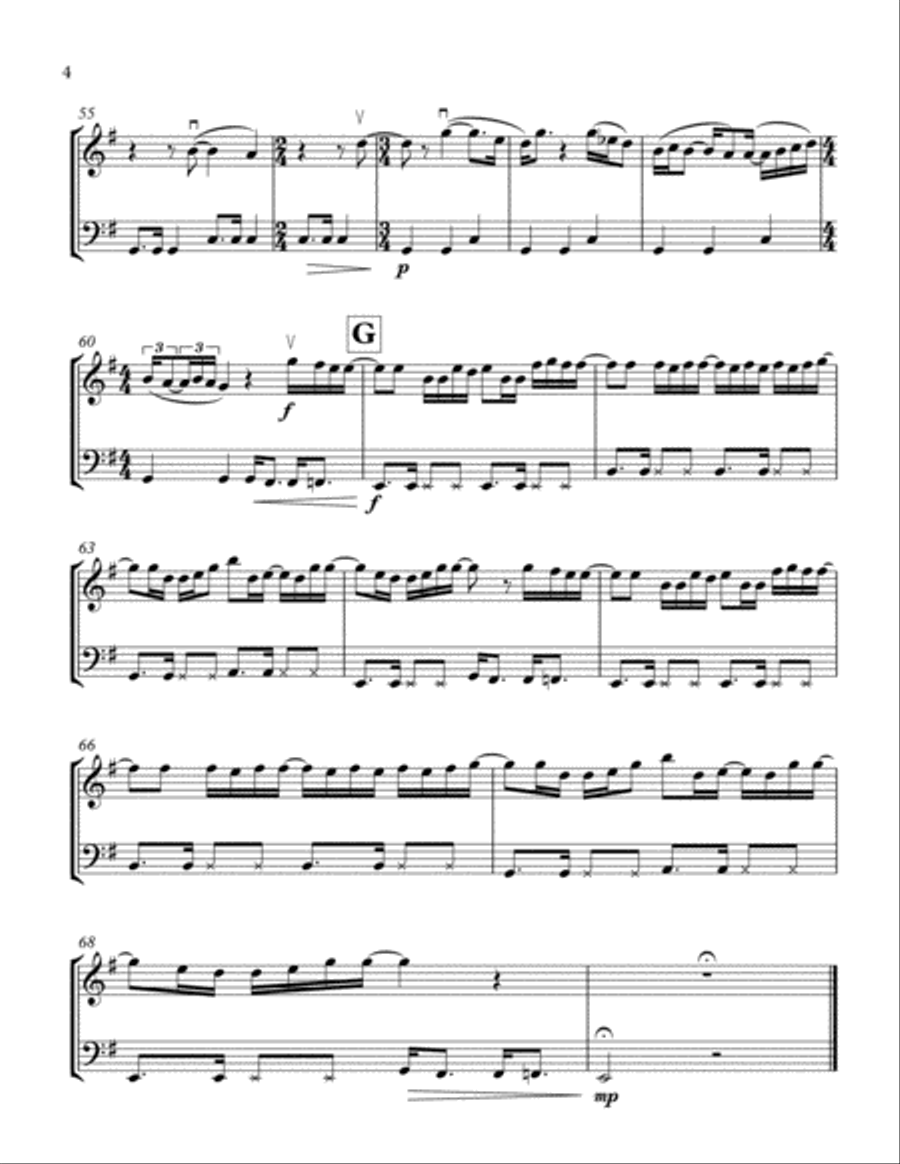 Take Me To Church Take Me To Church String Duet scores gallery preview page 5