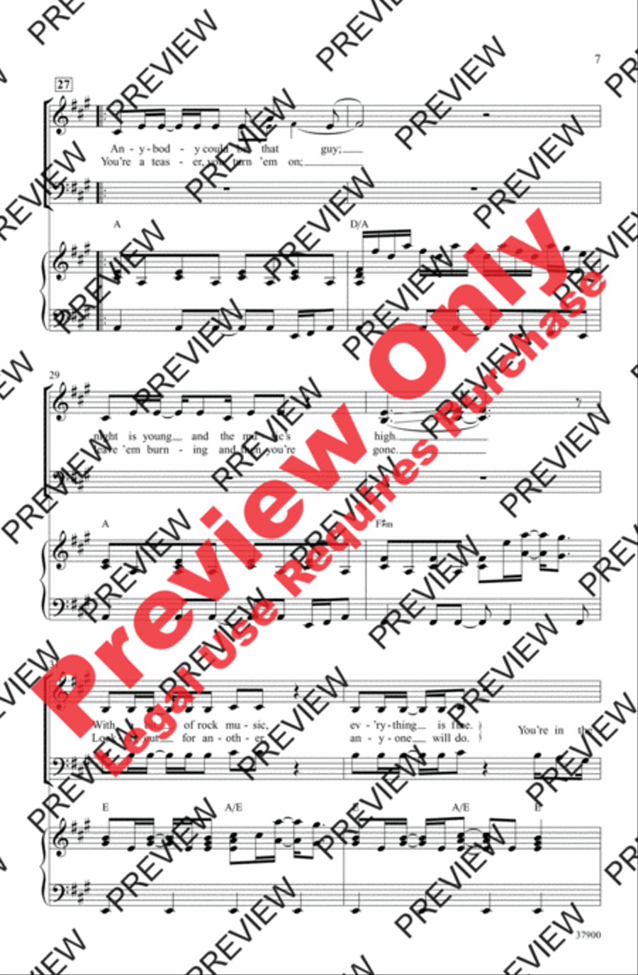 Dancing Queen 3-Part scores gallery preview page 18
