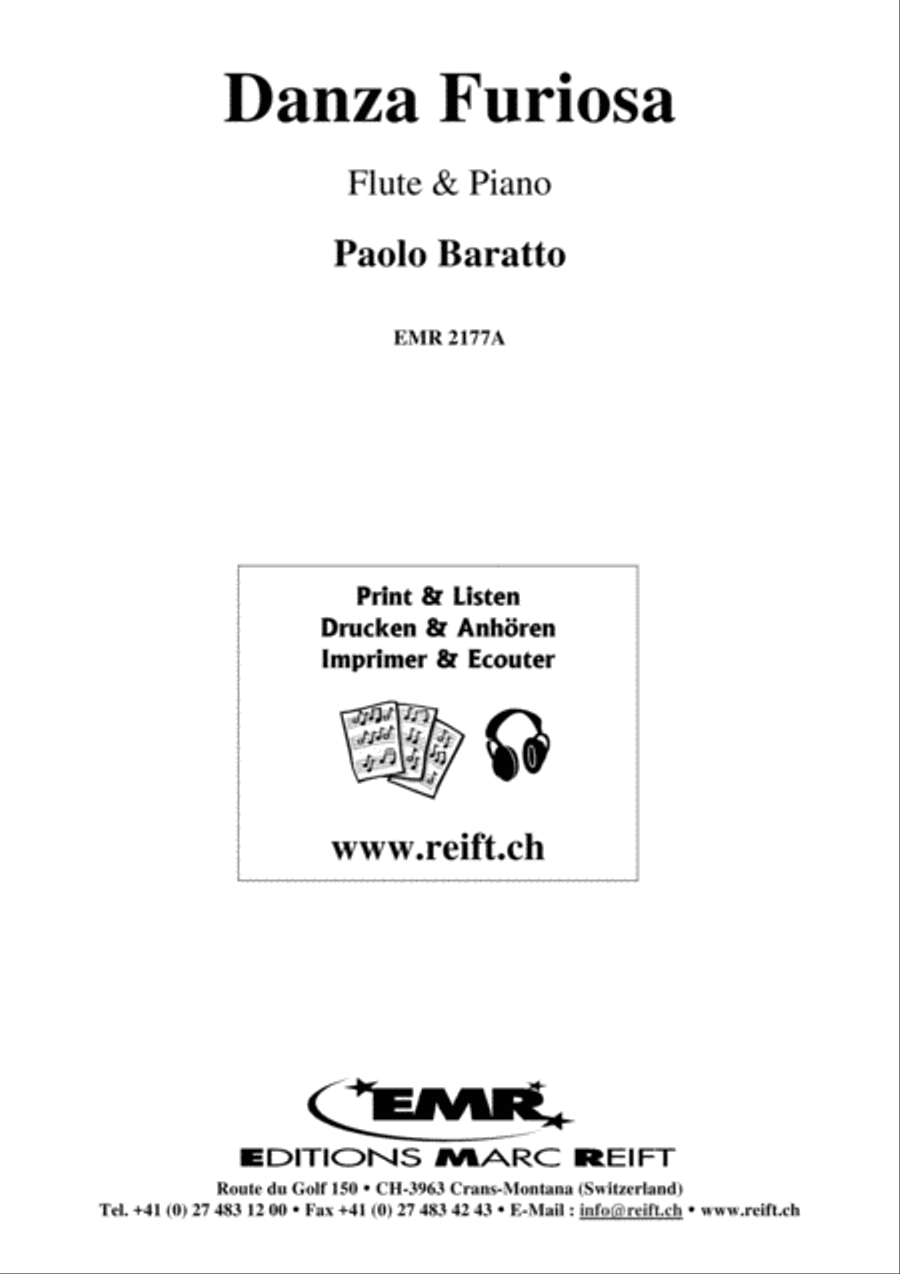 Danza Furiosa Danza Furiosa Flute Solo scores gallery preview page 2
