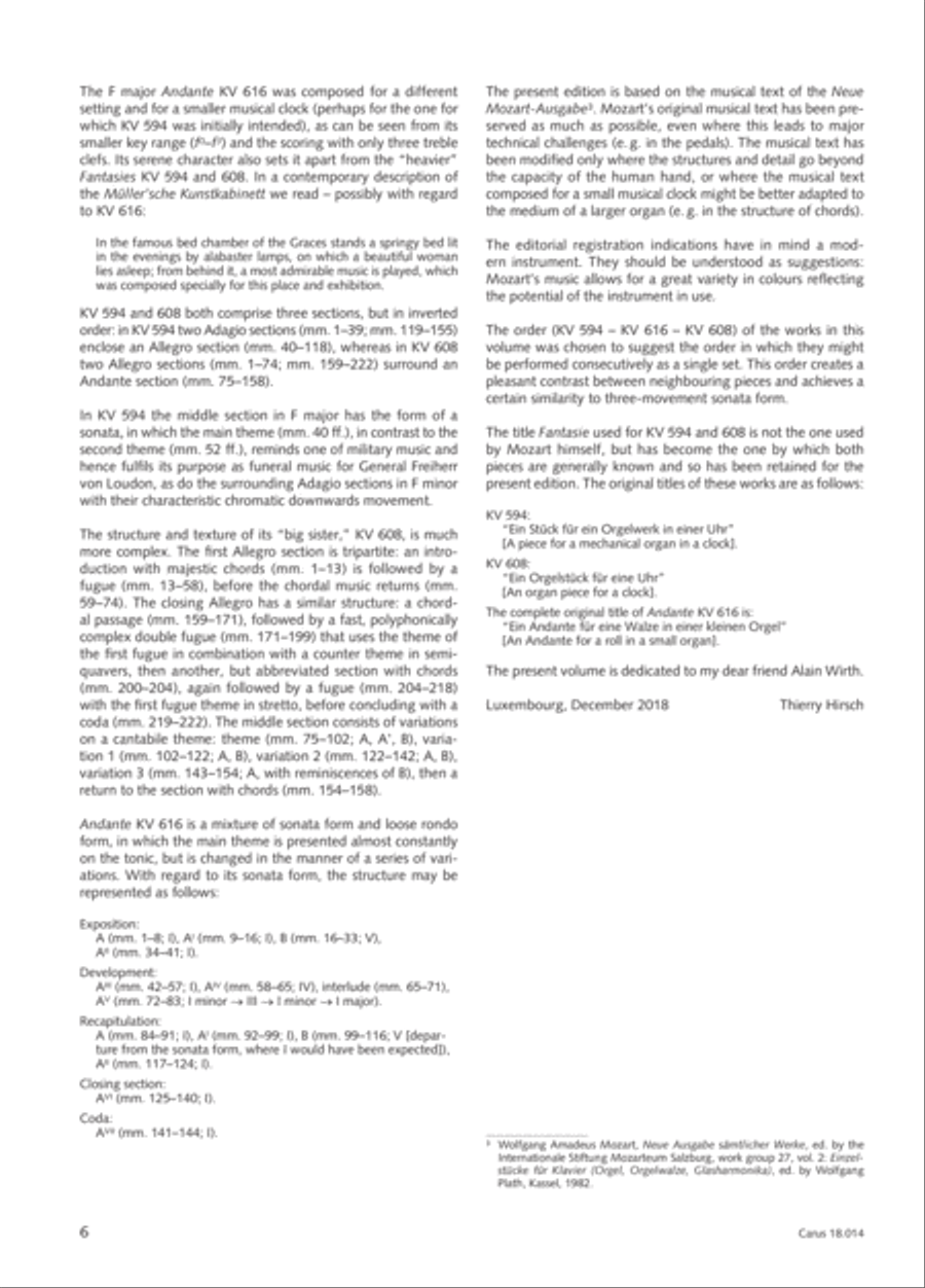 W. A. Mozart: Three organ works Organ scores gallery preview page 7